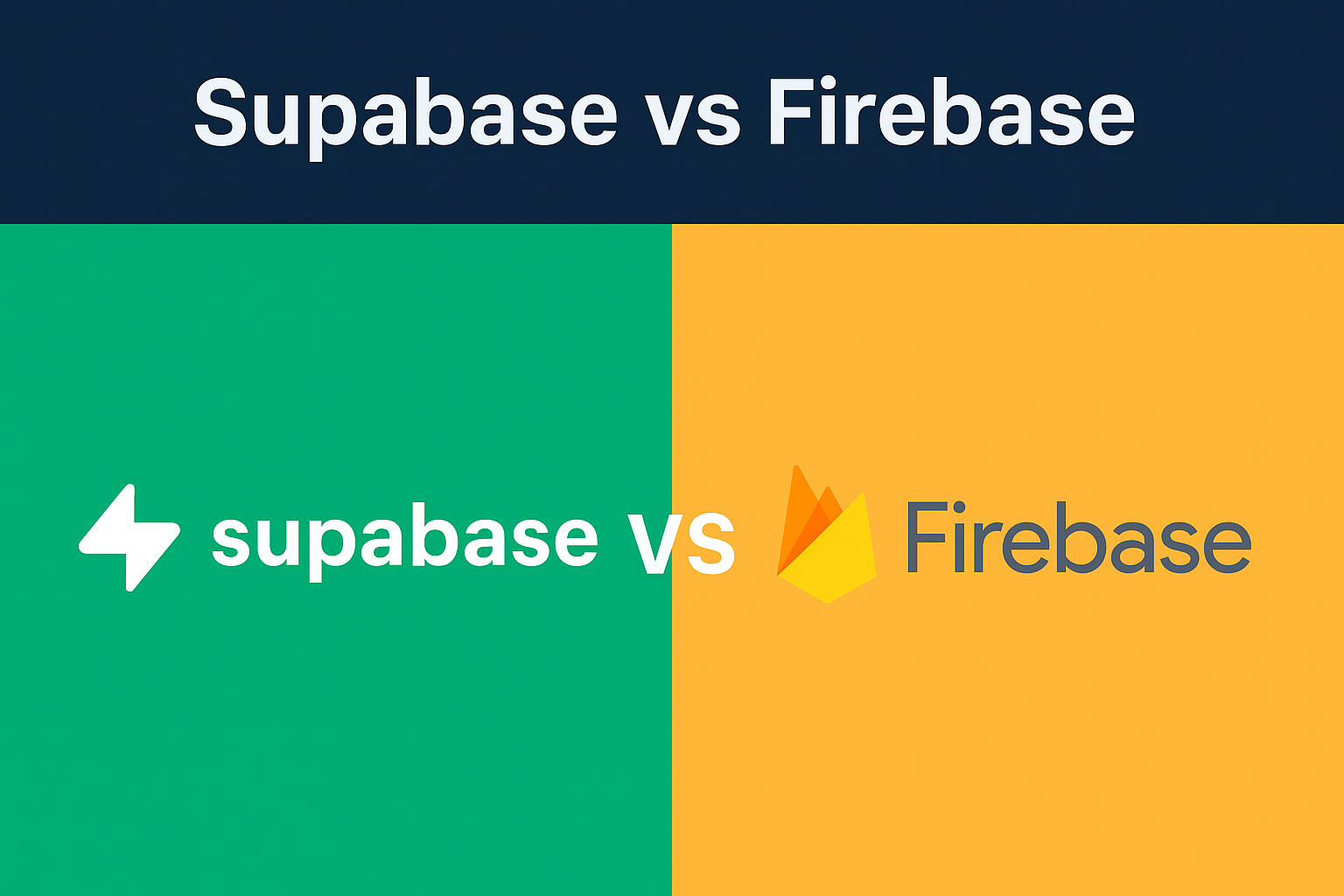 Firebase vs Supabase
