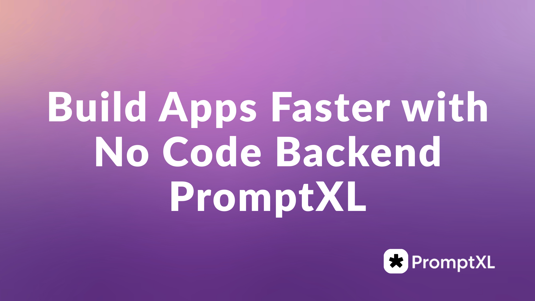 No Code Infrastructure