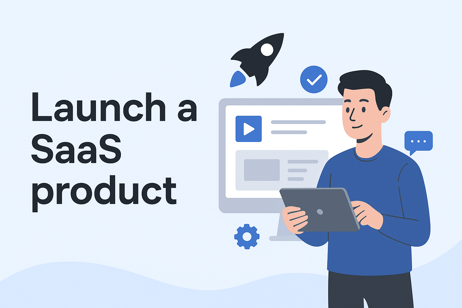 Launch SaaS product