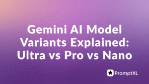 Gemini AI Model Variants Explained: Ultra vs Pro vs Nano - PromptXL