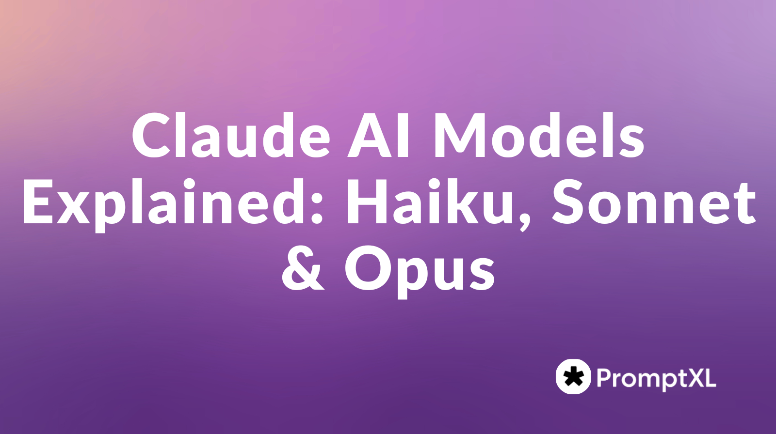 Claude AI models, PrompXL