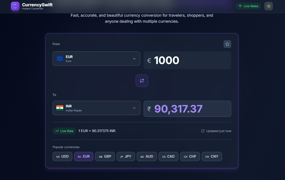 free online currency converter