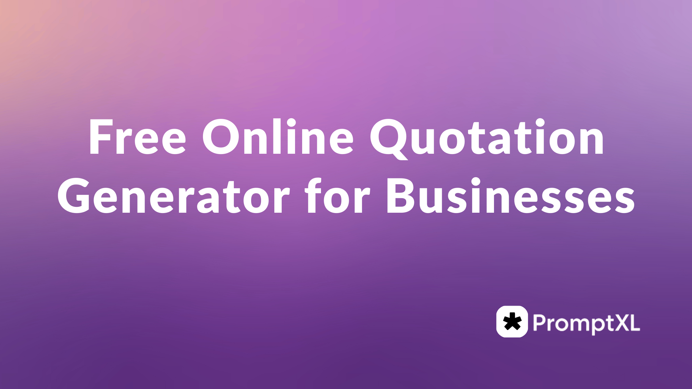 free online quotation genarator