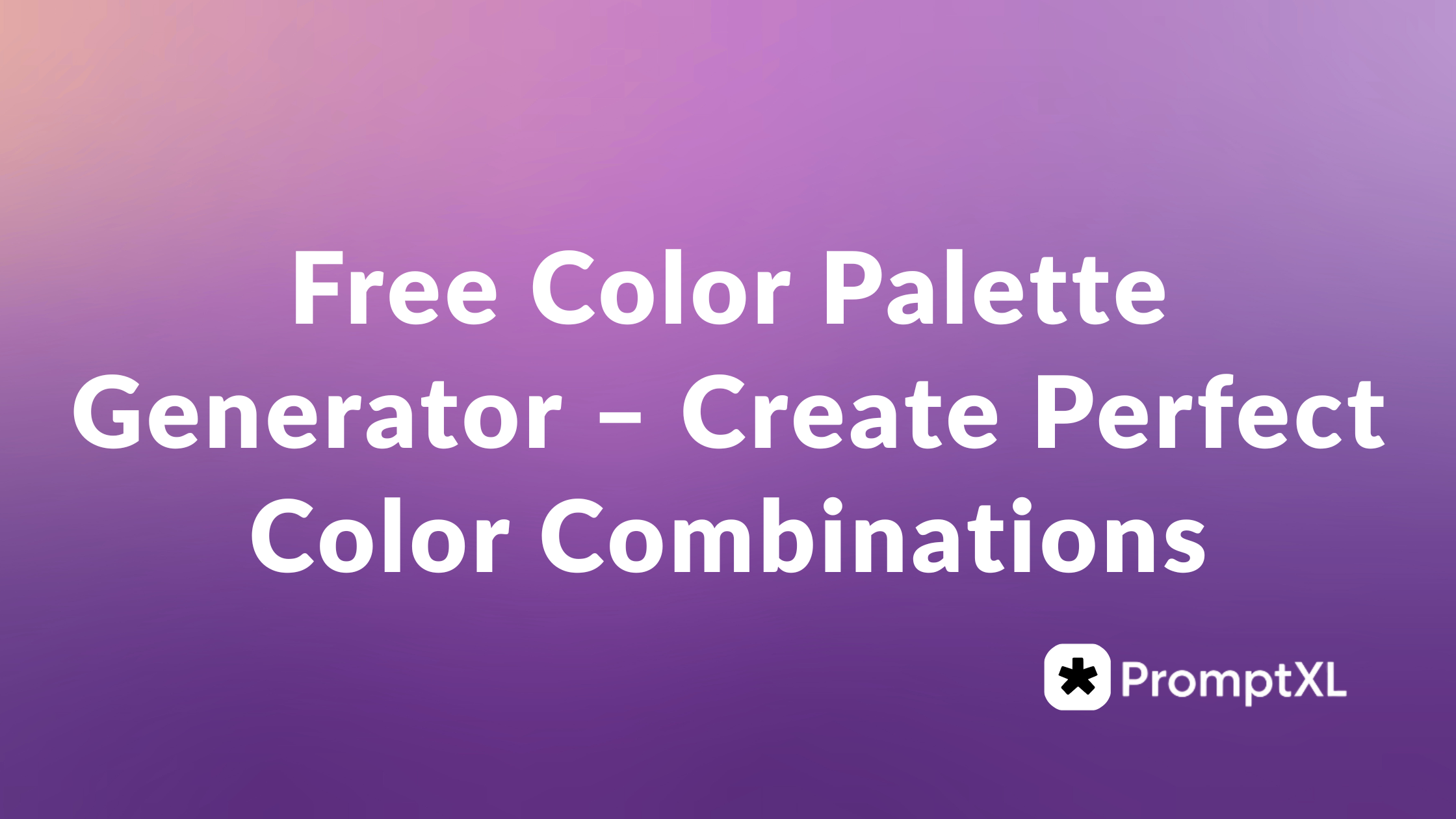 Free Color Palette Generator