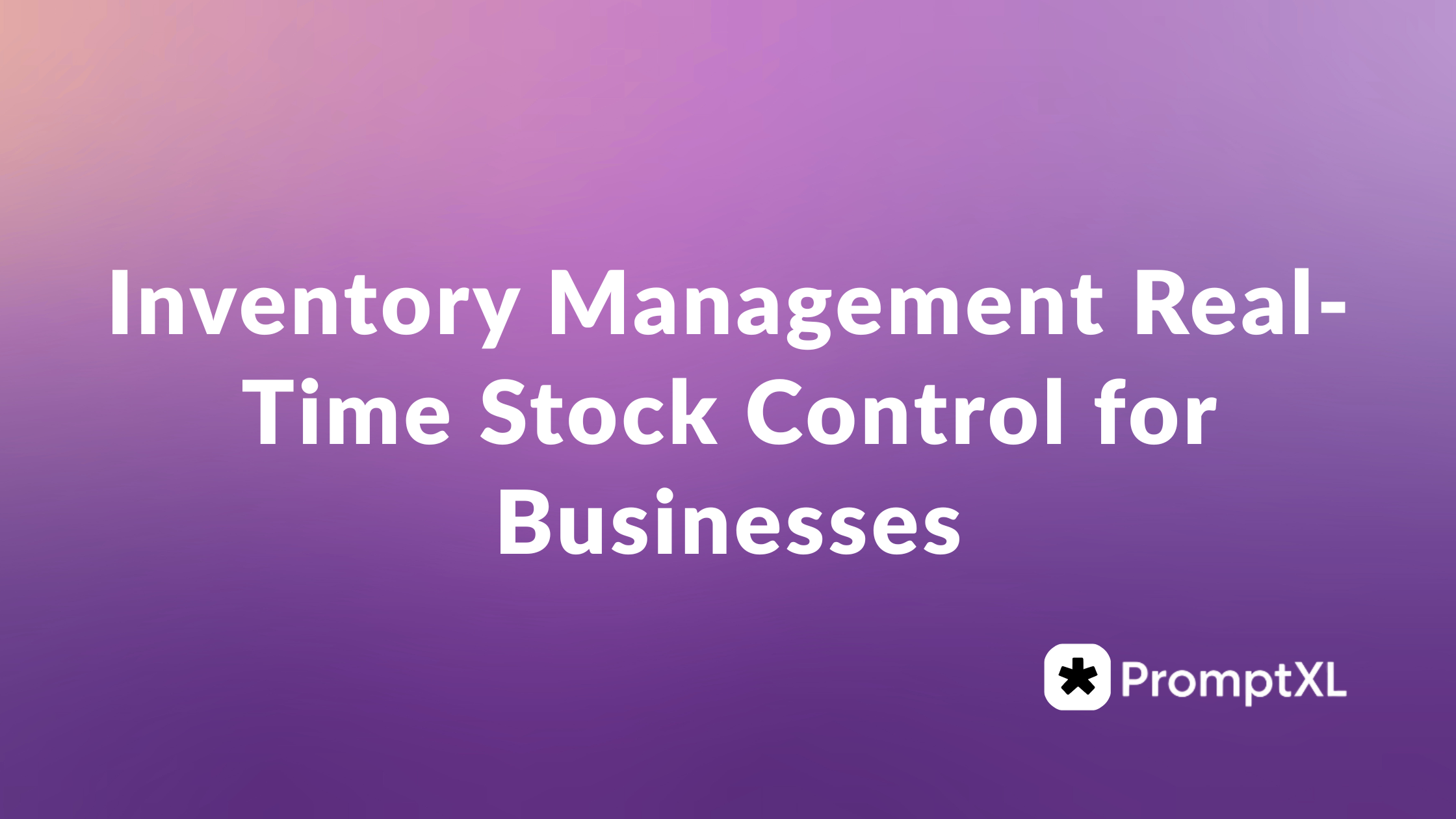 Inventory Management