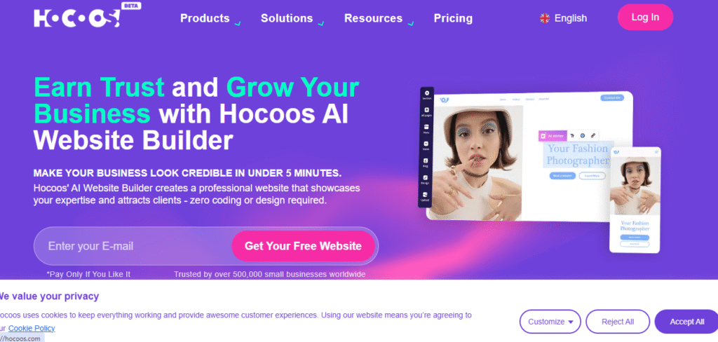 PromptXL vs Hocoos AI: Which AI Website Builder Is Better?